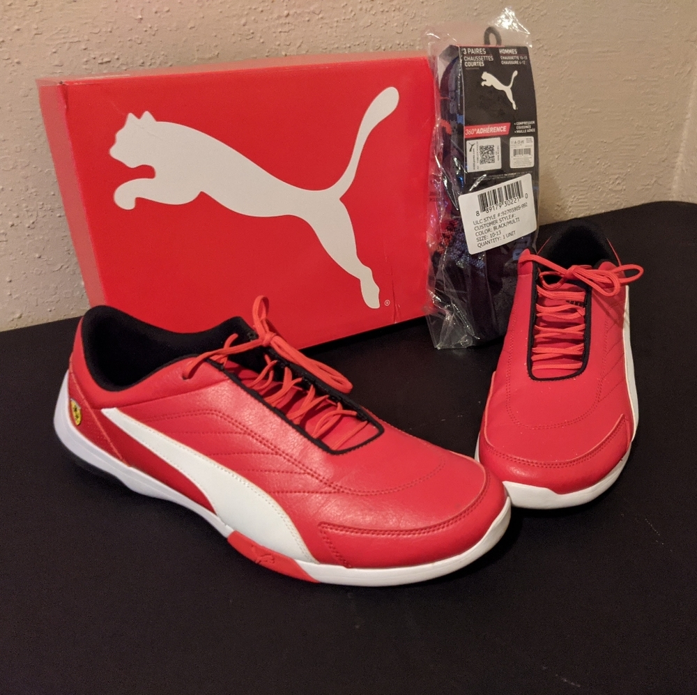 PUMA Scuderia Ferrari Kart Cat III size 11